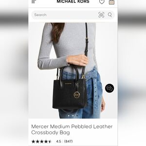 Authentic Mk crossbody purse